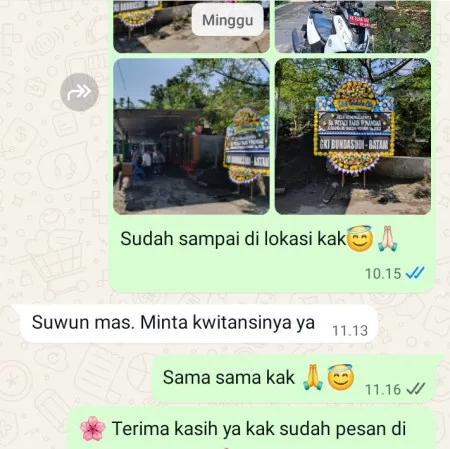 Pengiriman Papan Bunga Duka Borowetan Banyuurip