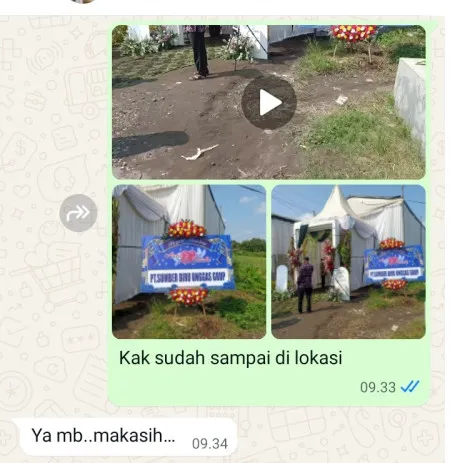 Pengiriman Karangan Bunga Borowetan Banyuurip