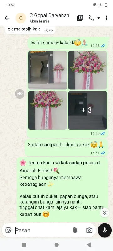 Pengiriman Karangan Bunga Borowetan Banyuurip